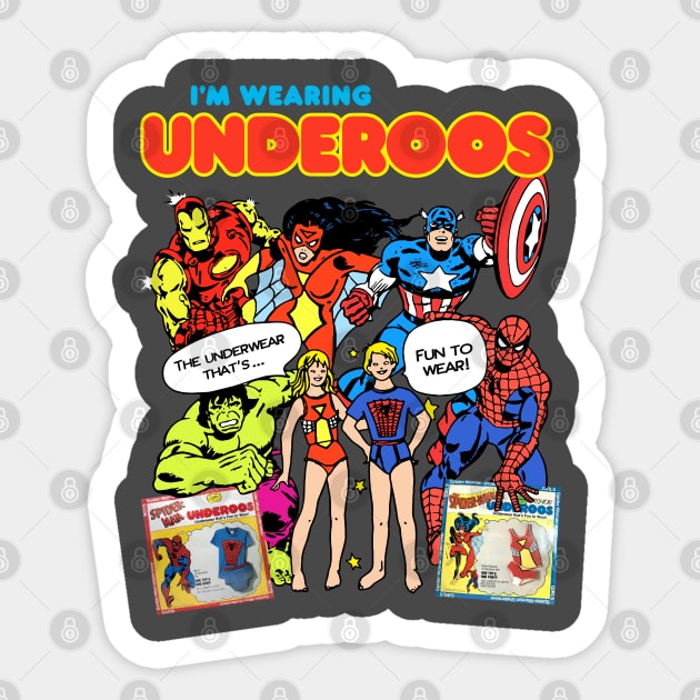 Underoos Underwear - Underoos - Pillow