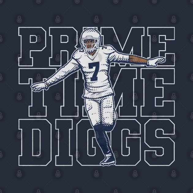 Trevon Diggs Prime Time Diggs by Chunta_Design