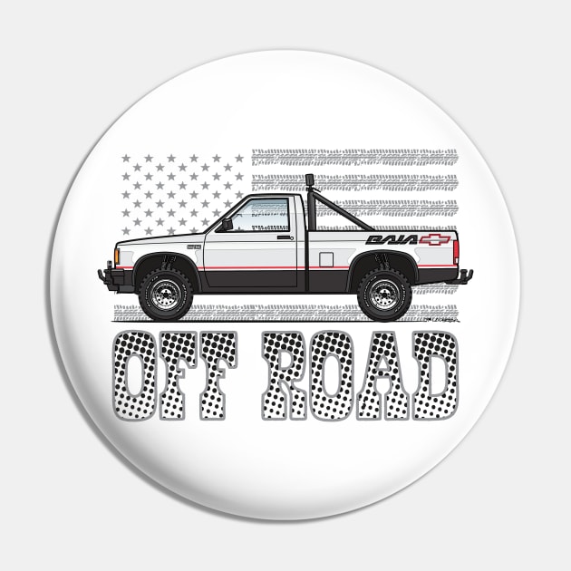 Off Road-White Pin by JRCustoms44