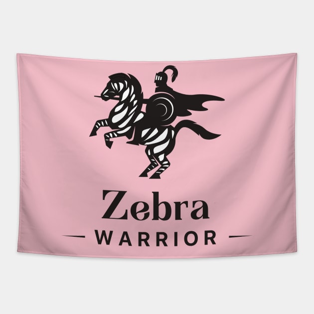 Zebra Warrior | Hypermobile Syndrome | Ehlers-Danlos awareness Tapestry by shi-RLY designs