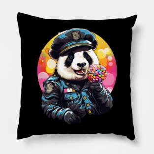 police panda Pillow