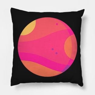Mars icon sticker Pillow