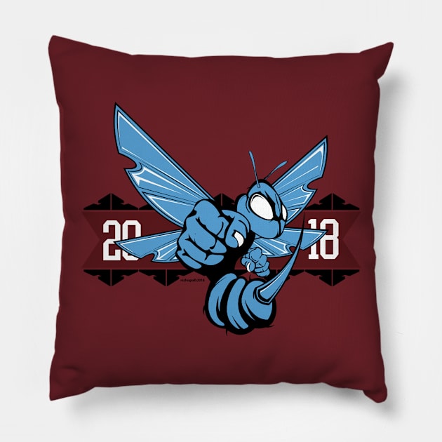 Feel the Sting!!!! Pillow by Shawn 