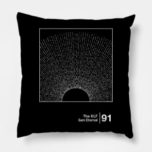 3am Eternal / Minimalist Graphic Artwork Pillow