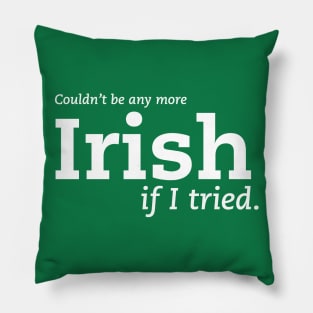 More Irish Pillow