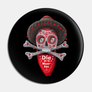 Día de Muertos Pin