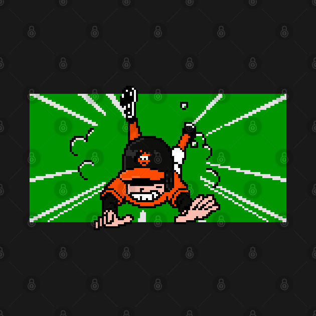 8-Bit Baseball Slide - Baltimore by The Pixel League