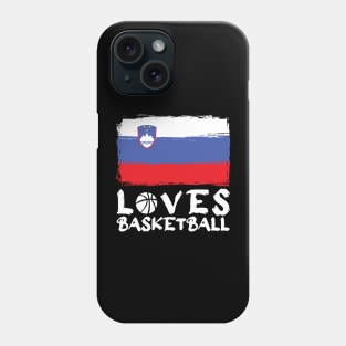 Slovakia Loves Basketball Phone Case