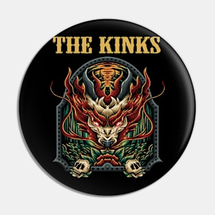 THE KINKS BAND Pin