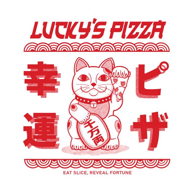 Lucky's Pizza by gubbydesign