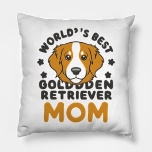 World's Greatest Golden Retriever Grandma Funny Dog Lover Pillow