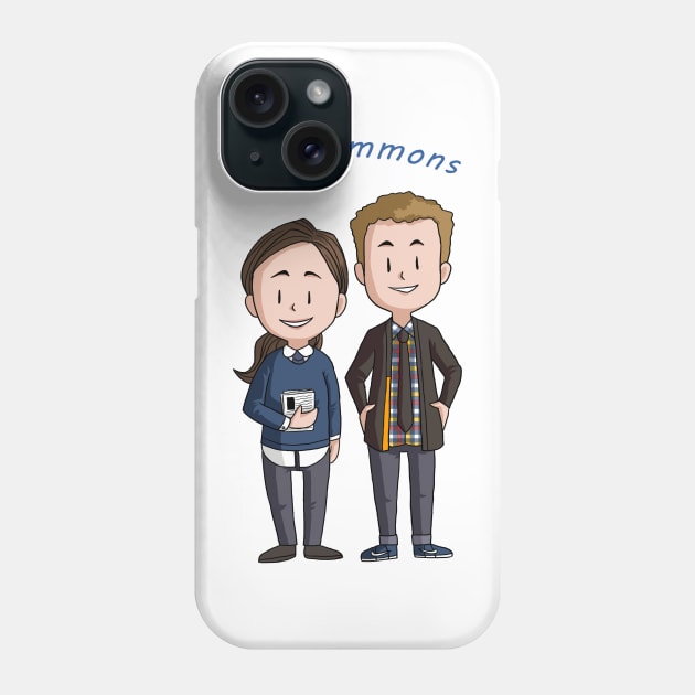 Fitzsimmons Chibis Phone Case by eclecticmuse