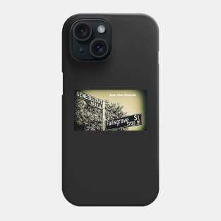 Genesee Avenue & Fallsgrove Street, Los Angeles, California by Mistah Wilson Phone Case