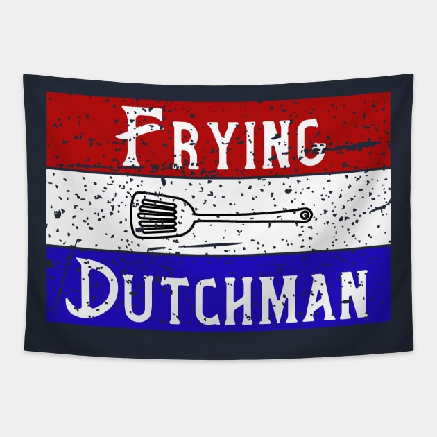 Frying Dutchman Cooking Tapestry by TriHarder12