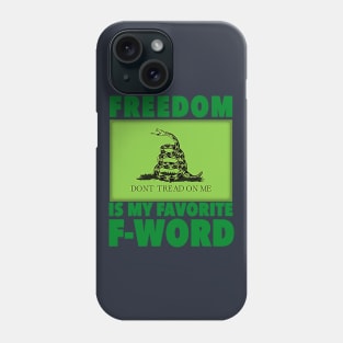 Favorite F-Word (Green Version) Phone Case