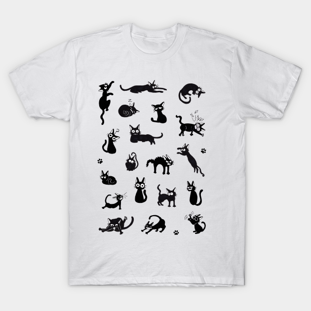 black Cat - Black Cat - T-Shirt