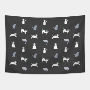 Animal playtime Tapestry