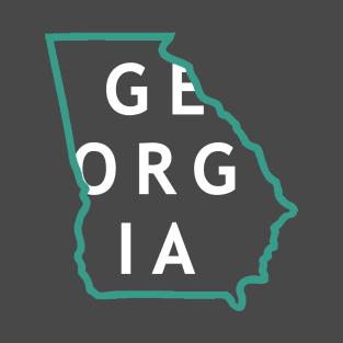 Georgia State Outline T-Shirt