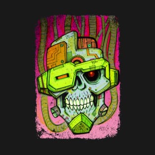 D3ATH SKULL CYBER BOT T-Shirt