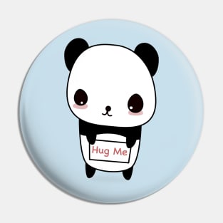 Hug Me Panda Pin