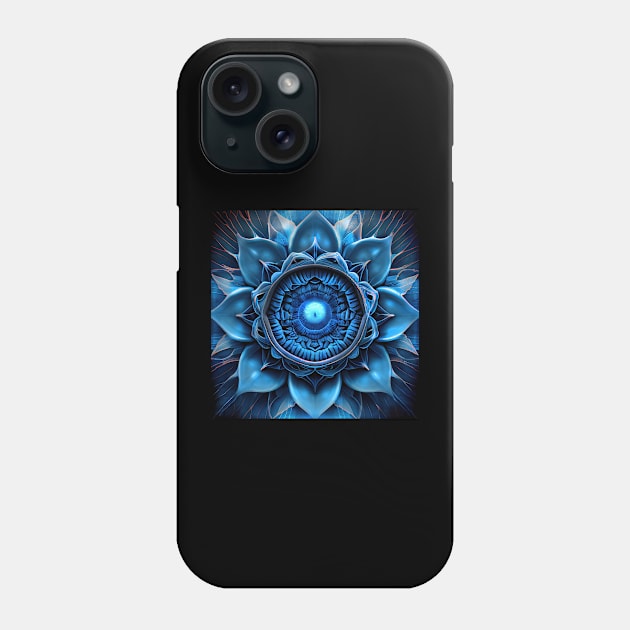 Throat Chakra Phone Case by Digitalys Studios