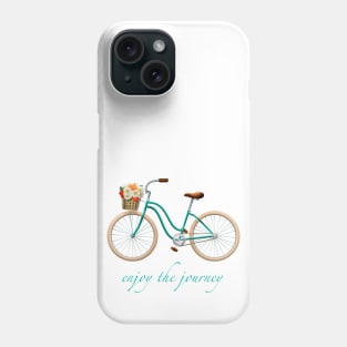 "Enjoy the Journey" Retro Bike Phone Case