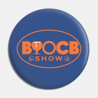 BYOCB Orange Logo Pin