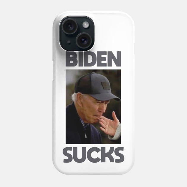 Biden Sucks Phone Case by Dale Preston Design