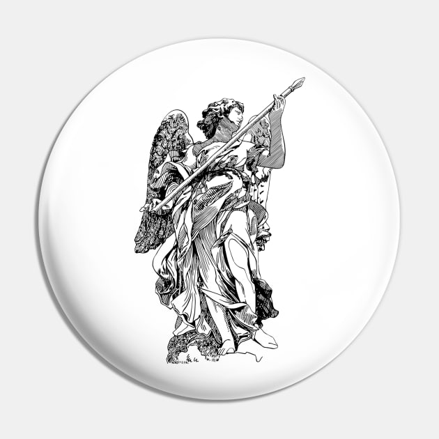 St. Michael the Archangel Pin by la chataigne qui vole ⭐⭐⭐⭐⭐