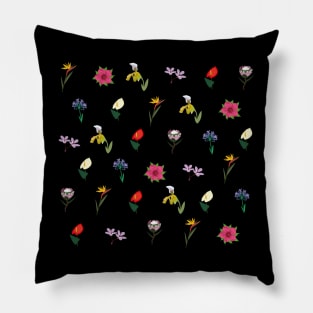 Madeira Island design inspired by it's flowers Pillow