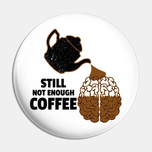 Need More Coffee Pin