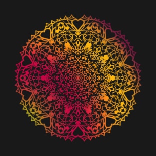 Heart mandala T-Shirt