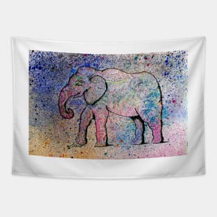 Chloe's Elephant Tapestry