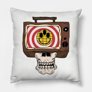 television world smile Pillow