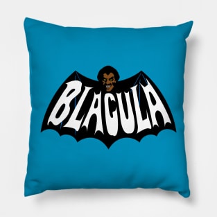 BLACULA - '66 Style parody Pillow