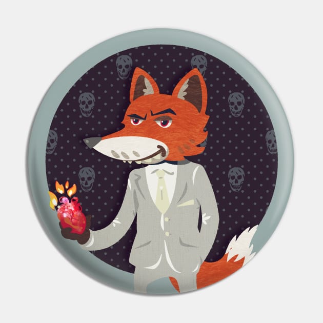 Foxiarty Pin by HtCRU