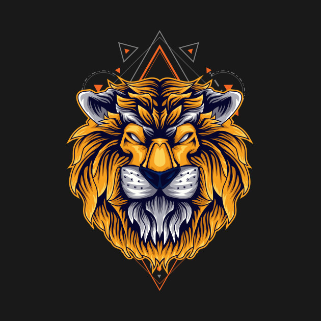 lion vintage style by SHINIGAMII