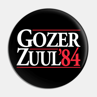 Gozer & Zuul in '84! Pin