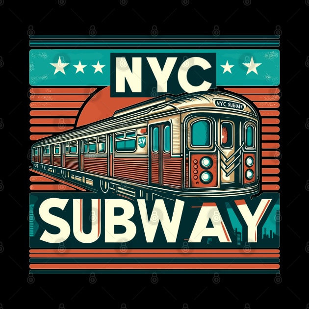 NYC SUBWAY by Vehicles-Art