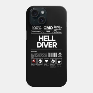 Helldiver ingredients Phone Case