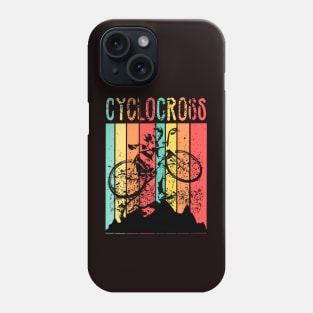 carrera de ciclismo cyclocross Phone Case