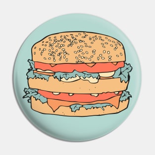 Fat Food Pin