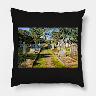 Oswald's churchyard3 Pillow