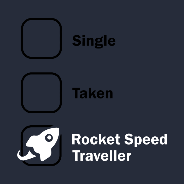 Rocket Speed Traveller Black&White by LoveEndlessVibes