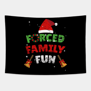 Forced Family Fun - Classic Christmas Winter Tapestry