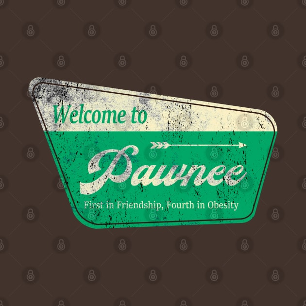 welcome to pawnee by Kishiton