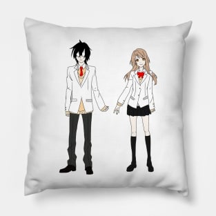 Miyamura and hori ❤️ Pillow
