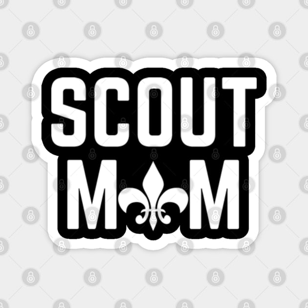 Scout Mom Magnet by Inktopolis