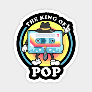 The King of Pop Retro Cassette Tape Magnet