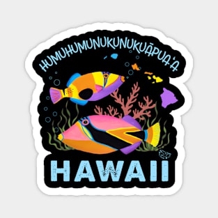 Humuhumunukunukuapua'A Hawaii State Fish Magnet